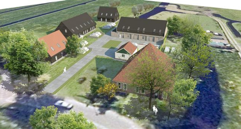 Nieuwbouw Boerderij en woningen Elders Rust te Ransdorp